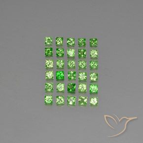 Shop natural 2.54ct 鮮やかなグリーン ツァボライトガーネット gems, 四角形, from タンザニア at GemSelect. In stock, global shipping!