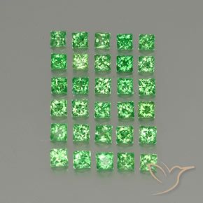 Shop natural 2.81ct 鮮やかなグリーン ツァボライトガーネット gems, 四角形, from タンザニア at GemSelect. In stock, global shipping!