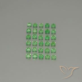 Shop natural 2.81ct 鮮やかなグリーン ツァボライトガーネット gems, 四角形, from タンザニア at GemSelect. In stock, global shipping!