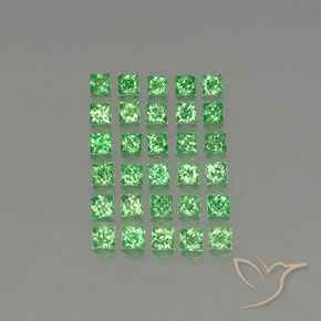 Shop natural 2.62ct ミディアムグリーン ツァボライトガーネット gems, 四角形, from タンザニア at GemSelect. In stock, global shipping!