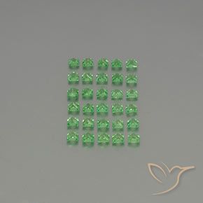 Shop natural 2.62ct ミディアムグリーン ツァボライトガーネット gems, 四角形, from タンザニア at GemSelect. In stock, global shipping!