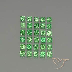 Shop natural 2.79ct エレクトリックグリーン ツァボライトガーネット gems, 四角形, from タンザニア at GemSelect. In stock, global shipping!