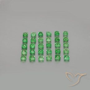Shop natural 1.73ct 鮮やかなグリーン ツァボライトガーネット gems, 四角形, from タンザニア at GemSelect. In stock, global shipping!
