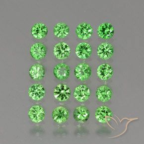 自然派の商品を探す 2.24ct エレクトリックグリーン ツァボライトガーネット 宝石, ラウンドカット, タンザニア からGemSelectで. 在庫あり、世界各国へ発送!
