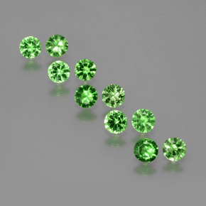 自然派の商品を探す 1.86ct エレクトリックグリーン ツァボライトガーネット 宝石, ラウンドカット, タンザニア からGemSelectで. 在庫あり、世界各国へ発送!