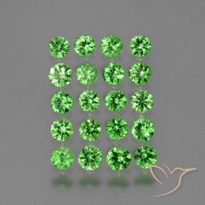 Shop natural 1.70ct エレクトリックグリーン ツァボライトガーネット gems, ラウンド, from タンザニア at GemSelect. In stock, global shipping!