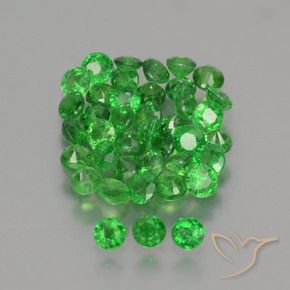 Shop natural 2.85ct 鮮やかなグリーン ツァボライトガーネット gems, ラウンド, from タンザニア at GemSelect. In stock, global shipping!