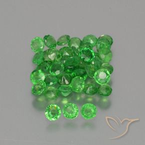 Shop natural 2.46ct 鮮やかなグリーン ツァボライトガーネット gems, ラウンド, from タンザニア at GemSelect. In stock, global shipping!