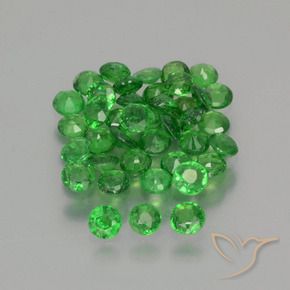 Shop natural 2.37ct ミディアムグリーン ツァボライトガーネット gems, ラウンド, from タンザニア at GemSelect. In stock, global shipping!