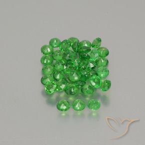 Shop natural 2.76ct ミディアムグリーン ツァボライトガーネット gems, ラウンド, from タンザニア at GemSelect. In stock, global shipping!