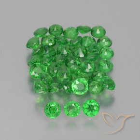 Shop natural 2.84ct 鮮やかなグリーン ツァボライトガーネット gems, ラウンド, from タンザニア at GemSelect. In stock, global shipping!