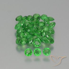 Shop natural 2.37ct 鮮やかなグリーン ツァボライトガーネット gems, ラウンド, from タンザニア at GemSelect. In stock, global shipping!