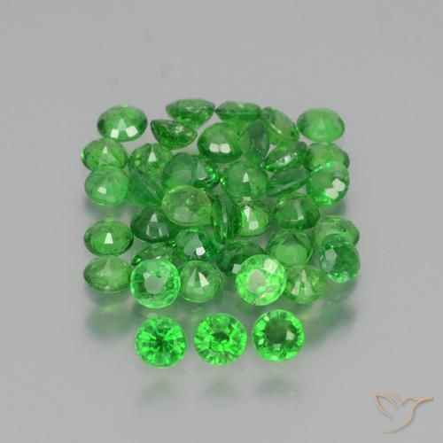 Shop natural 2.76ct エレクトリックグリーン ツァボライトガーネット gems, ラウンド, from タンザニア at GemSelect. In stock, global shipping!