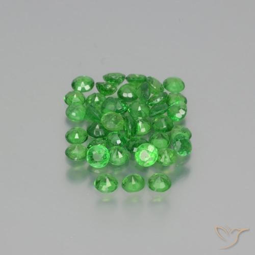 Shop natural 2.76ct エレクトリックグリーン ツァボライトガーネット gems, ラウンド, from タンザニア at GemSelect. In stock, global shipping!