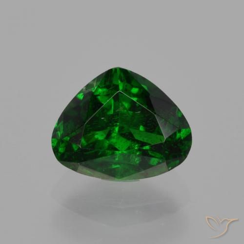 1.31ct 天然 フォレストグリーン ツァボライトガーネット, 洋梨の形, SI