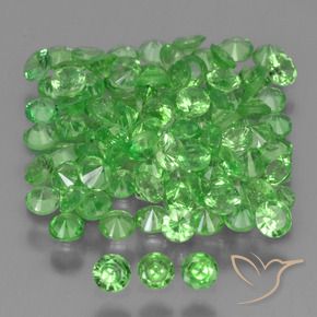 Shop natural 4.78ct ライブリーグリーン ツァボライトガーネット gems, ラウンド, from ケニア at GemSelect. In stock, global shipping!