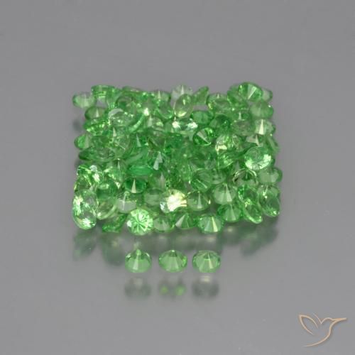 Shop natural 4.91ct 鮮やかなグリーン ツァボライトガーネット gems, ラウンド, from ケニア at GemSelect. In stock, global shipping!