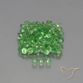 Shop natural 4.09ct ミディアムグリーン ツァボライトガーネット gems, ラウンド, from ケニア at GemSelect. In stock, global shipping!