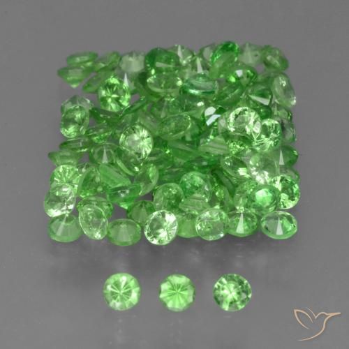 Shop natural 4.10ct ライブリーグリーン ツァボライトガーネット gems, ラウンド, from ケニア at GemSelect. In stock, global shipping!