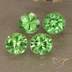 Shop natural 0.93ct ライブリーグリーン ツァボライトガーネット gems, ラウンド, from タンザニア at GemSelect. In stock, global shipping!
