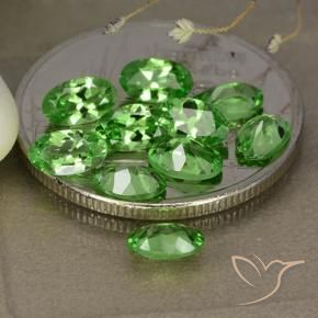 Shop natural 2.68ct ミディアムグリーン ツァボライトガーネット gems, 楕円形, from タンザニア at GemSelect. In stock, global shipping!