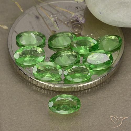 Shop natural 2.27ct 明るい森の緑 ツァボライトガーネット gems, 楕円形, from タンザニア at GemSelect. In stock, global shipping!