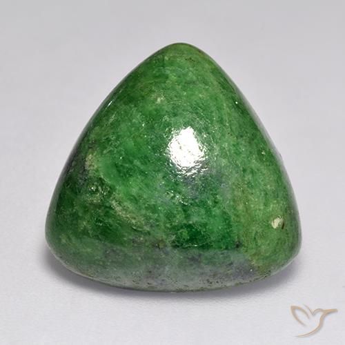 22.65ct 天然 フォレストグリーン ツァボライトガーネット, トリリオン, オペーク
