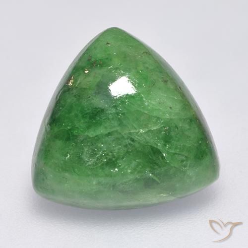 8.51ct 天然 グリーン ツァボライトガーネット, トリリオン, 半透明