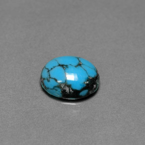 1.79カラットの天然ブルーターコイズ（10.1×8.1 mm・オーバルカット）