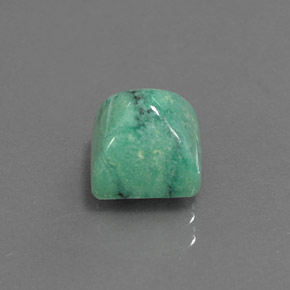 2.33カラットの天然グリーンターコイズ（7.1×7.1 mm・四角）