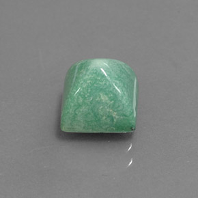 2.43カラットの天然グリーンターコイズ（7.2×7.1 mm・四角）