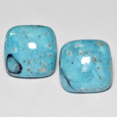 自然派の商品を探す 12.15ct ブルーグリーン ターコイズ 宝石, クッションカット, アメリカ からGemSelectで. 在庫あり、世界各国へ発送!