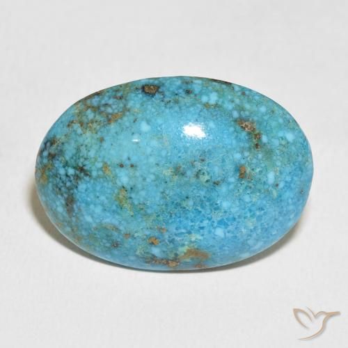40.86ct 天然 ミディアム緑がかった青 ターコイズ, 楕円形, オペーク