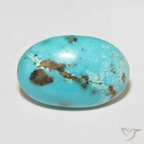 25.72ct 天然 ティール ターコイズ, 楕円形, オペーク