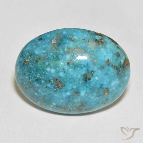 36.79ct 天然 ブルーグリーン ターコイズ, 楕円形, オペーク