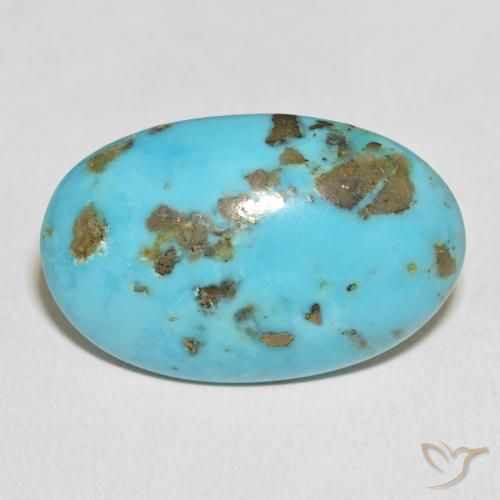 28.70ct 天然 ミディアム緑がかった青 ターコイズ, 楕円形, オペーク