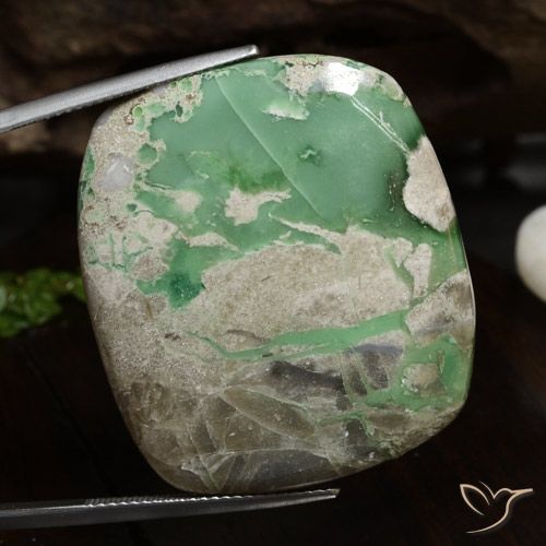 51.51ct 天然 マルチカラー バリサイト, クッション, オペーク