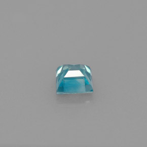 0.73カラットの天然ブルージルコン（4.3×4.3 mm・四角）