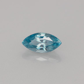 1.14カラットの天然ブルージルコン（8.2×4.1 mm・マーキス）