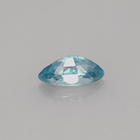 1.14カラットの天然ブルージルコン（8.2×4.1 mm・マーキス）