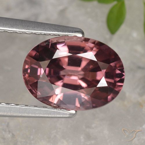 2.96ct 天然 ディープレッド ジルコン, 楕円形, VVS-VS
