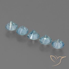 Shop natural 2.47ct 緑がかったブルー ジルコン gems, ラウンド, from カンボジア at GemSelect. In stock, global shipping!