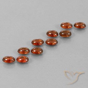 Shop natural 7.53ct 赤みがかったオレンジ ジルコン gems, 楕円形, from スリランカ at GemSelect. In stock, global shipping!