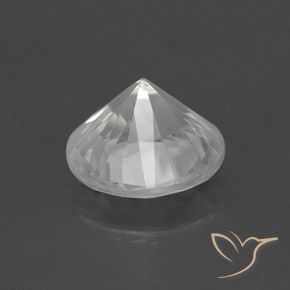 1.83カラットの天然ホワイトジルコン、ラウンド、VS