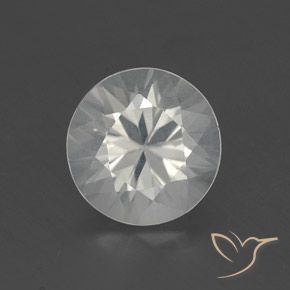 1.92ct 天然 ホワイト ジルコン, ラウンド, VS