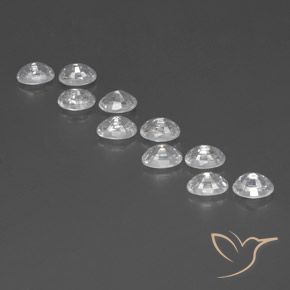 Shop natural 8.58ct ホワイト ジルコン gems, 楕円形, from カンボジア at GemSelect. In stock, global shipping!