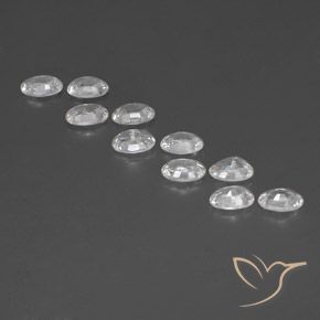 Shop natural 6.99ct ホワイト ジルコン gems, 楕円形, from カンボジア at GemSelect. In stock, global shipping!
