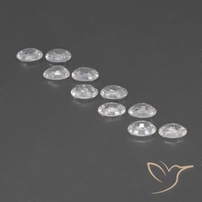 Shop natural 6.86ct ホワイト ジルコン gems, 楕円形, from カンボジア at GemSelect. In stock, global shipping!