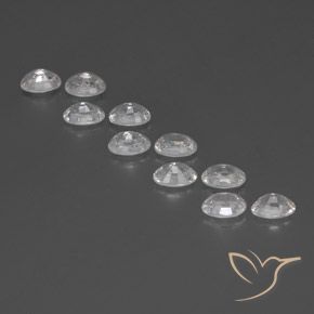 Shop natural 8.00ct ホワイト ジルコン gems, 楕円形, from カンボジア at GemSelect. In stock, global shipping!