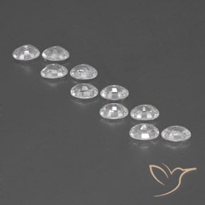 Shop natural 7.49ct ホワイト ジルコン gems, 楕円形, from カンボジア at GemSelect. In stock, global shipping!
